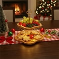 thumbnail image 6 of Tiered Serving Tray under $5! Yannianjz 3-Tier Serving Tray,Multi-Layer Dessert Stand for Parties,Cupcake Display Rack for Wedding,Snack Platter for Living Room,Decorative Fruit Tray for Home Kitchen, 6 of 9