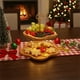 thumbnail image 1 of Bandeja de Madera para Bocadillos y Dulces en Capas – Organizador de Doble o Triple Nivel que Ahorra Espacio para Sala de Estar, Mesa de Café, Fiestas y Regalos, 1 of 6