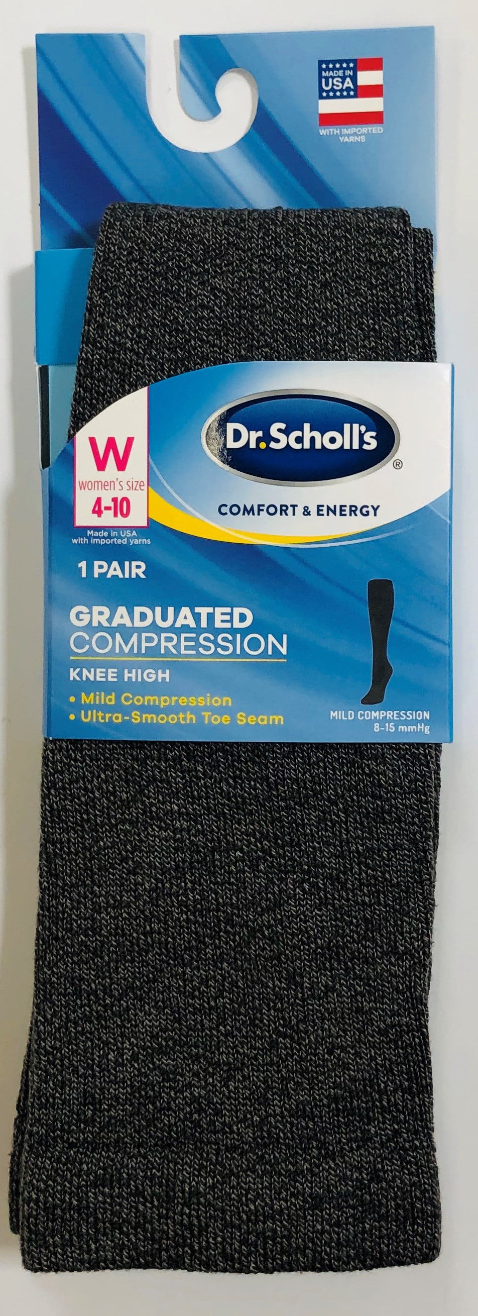 Dr. Scholl's - Dr. Scholl's Women's Marled Compression Knee High Socks ...