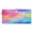 A Rainbow Hues, variant on Iauyy Foldable Car Windshield Sunshade with Ring for Front/Rear- UV Protection with A Flamingo in The Lake Design- 62×32in