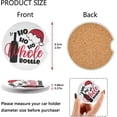 thumbnail image 2 of FREEAMG Car Coasters 2 Pcs Ho Ho Ho Whole Bottle Ceramic Drink Coaster Absorbent Ceramic Car Cup Coasters Universal Vehicle Non-Slip Car Cup Holder Coaster, 2 of 6