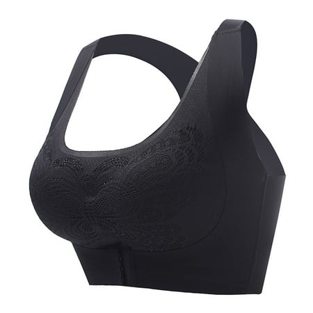 

XHJUN Women S Fit Bras Push Up With Front Closure Full-Coverage T-Shirt Bra Lightly Lined Wireless Padded Bralettes Plus Size Comfort Smoothing Bra