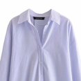 thumbnail image 3 of Camisetas Clásicas Yinane Cuello Manga Larga Elegante Tops De Trabajo XS, 3 of 4