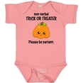 thumbnail image 3 of Inktastic Non-Verbal Trick or Treater with Cute Pumpkin Boys or Girls Baby Bodysuit, 3 of 5