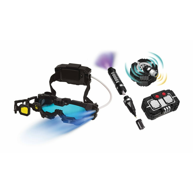 SpyX / Night Ranger Set - Includes Night Mission Goggles / Motion Alarm /  Voice Disguiser / Invisible Ink Pen. Essential set of tools for your spy  gear collection! 