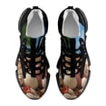 thumbnail image 6 of Seashell On The Beach Fashion Women's Nurse Shoes Casual Flat Sneaker Print Ladies Lace Up Light Walking Shoe Breathable Footwear, 6 of 8