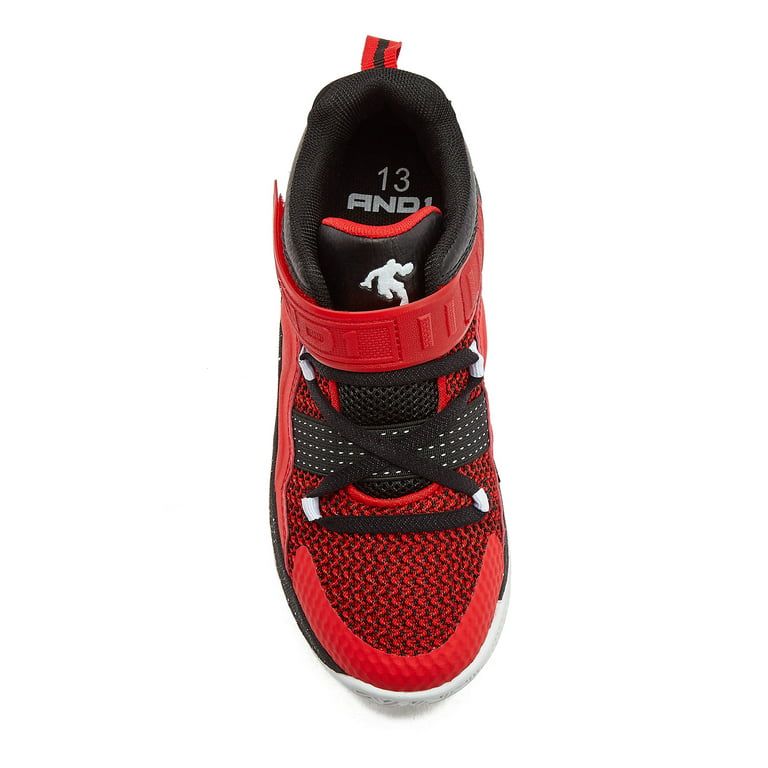 AND1 Little & Big Boys Strap Basketball Sneakers, Sizes 13-6 
