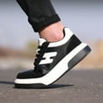 thumbnail image 4 of Vantalaria Steel Toe Shoes for Men Comfortable Safety Shoes Lace Up Work Shoes Fashion Steel Toe Sneakers, 4 of 7