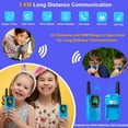 thumbnail image 3 of Walkie Talkies Soopotay para niños, paquete de 3, regalos de Pascua para niñas, 3 of 9