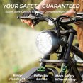 thumbnail image 3 of Electric Mountain Bike for Adults,750W Motor,26"*4.0 Fat Tire Ebike with 48V 13Ah Removable Battery,Black, 3 of 8