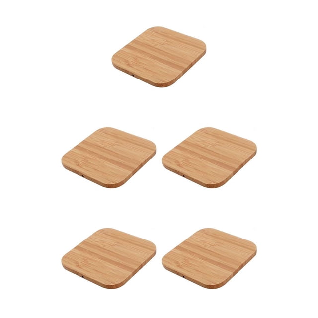 maskred Portable Wireless Charger Slim Wood Charging Pad For 11 8 Plus 9 Smart New 70cm 5Set