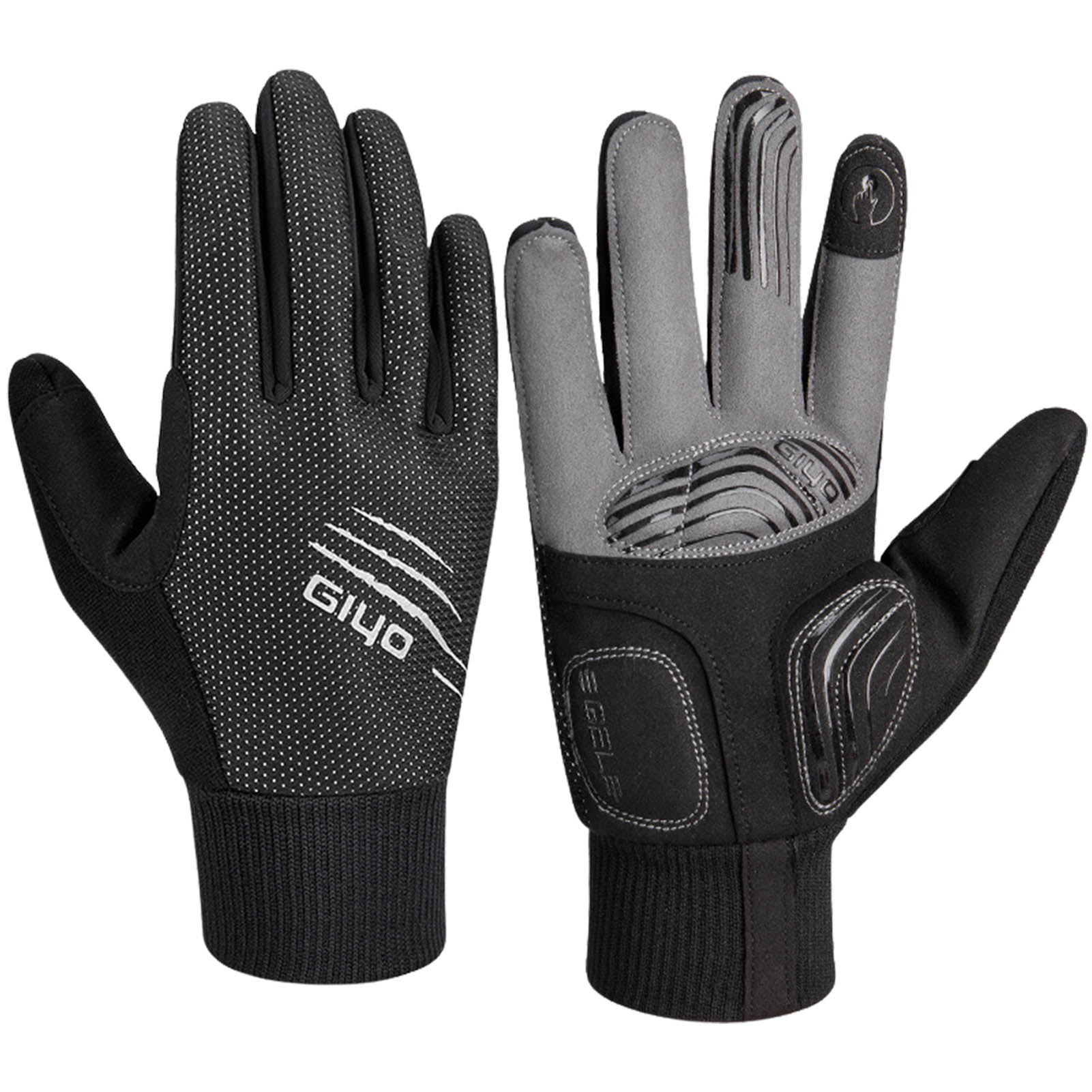 Cycling Winter Gloves Thermal Gloves Unisex Non-slip Windproof Men Women 