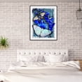 thumbnail image 4 of Cuadros Decorativos 5D DIY mariposas azules diamante cuadro resina arte redondo completo Rhinestone pintura DQrwqpou Nuevos Originales, 4 of 8
