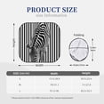 thumbnail image 3 of Fotbe Optical Zebra Illusion Juego de 2 Piezas de Parasoles para Parabrisas | Bloqueador Solar para Auto | Accesorios Plegables para Protección Solar Interior-Small, 3 of 6