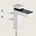 thumbnail image 4 of Unique Bargains Glass Bracket Wall Mount Adjustable Zinc Alloy Glass Shelf Clamp Bracket Bright Chrome 4 Pcs, 4 of 4