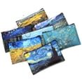 thumbnail image 2 of Monedero creativo con estampado clásico y diseño de cero, monedero con pintura al óleo nostálgica, bolso cuadrado pequeño para mujer, billetera retro para estudiantes, 2 of 6