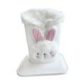 thumbnail image 5 of Kuntesetty Plush Lined Eyeglass Holder Modern Glasses Holder Case for Office Home Table Bunny, 5 of 9