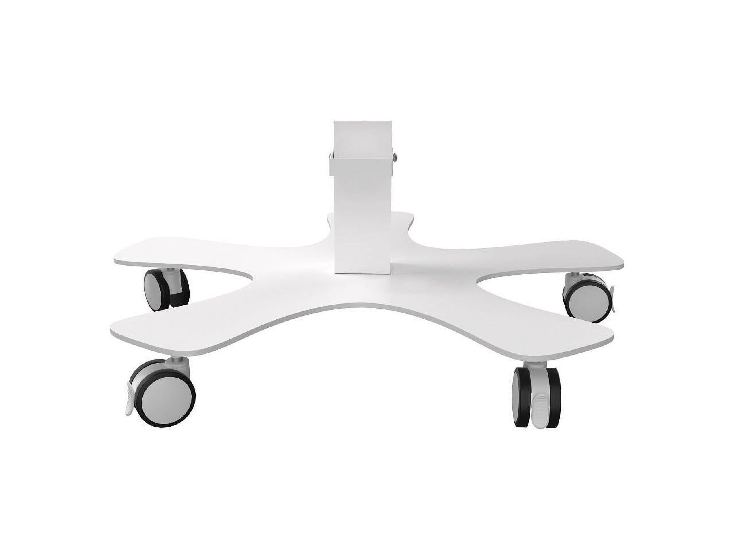 CTA Digital Medical Mobile Floor Stand with VESA Plate and Paragon Enclosure