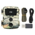 thumbnail image 2 of Wildlife Trail Monitoring Camera, Portable Video Game Camera Fast Trigger Speed Wide Lens Angle  for Reconnaissance for Animal Observation PR600C, 2 of 7