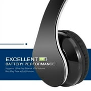 Headset Foldable Wireless Headphones for for Google Pixel 4 / 4 XL Phones - w Mic Hands-free Earphones Earbuds Over Ear W1E Compatible With Google Pixel 4, 4 XL