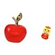 thumbnail image 5 of Estatua De Cerámica Con Forma De Serpiente, Adorno, Simulación Artística, Decoración Para El Hogar, Figura, Escultura De Fruta Para Cafetería, Estudio, Vacaciones, Año Nuevo Chino 2025,, 5 of 8