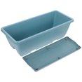 thumbnail image 1 of PAMINGONO 2 Sets Flower Window Box Vegetable Planter Resin with Drainage Holes for Balcony, 1 of 8