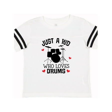 Future Drummer Kid Loves Drums Toddler T-Shirt