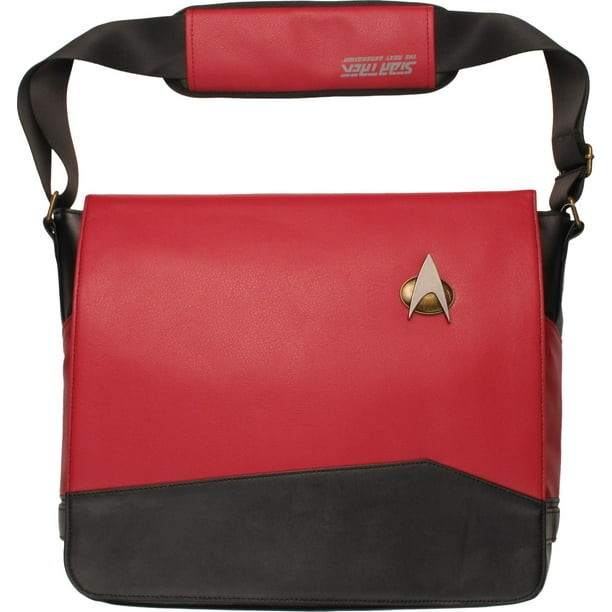 Star Trek - Star Trek TNG Command Uniform Messenger Bag - Walmart.com ...