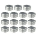 thumbnail image 3 of GETAJGHSD 15Pcs Metal Tins with Lids Silver Window Lid for Diy Ointments Storage, 3 of 8