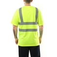 thumbnail image 3 of Kolossus AirFlex ANSI Class 2 High Visibility Short Sleeve Safety Shirt Yellow, 3 of 9