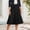Black, variant on Skirts for Women SkirtProduct Pleated Midi Skirt for Everyday Casual Wear with Versatile Summer Styling Options— Lightweight Bottom Black XS