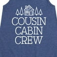 thumbnail image 3 of Instant Message - Cousin Cabin Crew - Vacation - Toddler & Youth Girls A-line Dress, 3 of 6