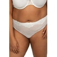 thumbnail image 5 of Curvy Couture Sheer Whisper High Cut Brief 1608, 5 of 8