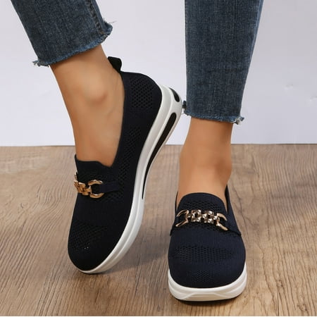 fvwitlyh Women Shoes Women Sneakers Shoes with Arch Support Casual Slip On Comfort Flats Canvas Womens Walking Fall