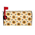 Lsque Sunflowers And Bee Mailbox Cover Standard Size Mailbox