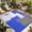 Blue Gray White, variant on Blue Purple Gray Outdoor Rug for Patio/Deck/Porch, Non-Slip Large Area Rug 5 x 7 Ft, Abstract Geometric Oil Painted Contemporary Indoor Outdoor Rugs Washable Area Rugs, Camping Rug Carpet Runner