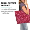 thumbnail image 2 of Easygdp Pink Glitter Bolsas Tote para Mujer, Bolsos de Hombro para Viaje, Bolsos de Mano de Gran Capacidad para Compras y Trabajo, 2 of 8