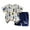 B0159-Dark Blue, variant on NIEWTR Baby Boy Clothes Toddler Summer Outfit Short Sleeve T-Shirt Tee Tops Elastic Shorts 2Pcs Set Cartoon Print Summer Pjs For 18-24 Months 2t 3t 4t 5t 6t Summer Pjs kids,18-24 Months