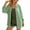 Green women's long sleeve button down blouses a1, variant on Women's Fall Long Sleeve Button Down Blouses Casual Collared Top Open Front Loose Shirt Winter Basic Dressy Tunic Tops Trendy Spring Vacation Fashion Clothes, Light Blue M