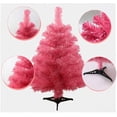 thumbnail image 2 of Árbol de Navidad S-SSOY Pino de Navidad artificial de 90 cm con soporte rosa, 2 of 4