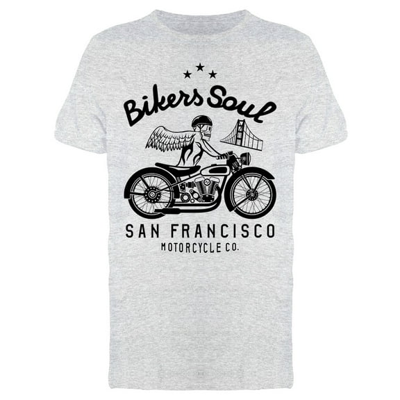 Skeleton Bikers Soul Sf Tee Men's -Image by Shutterstock