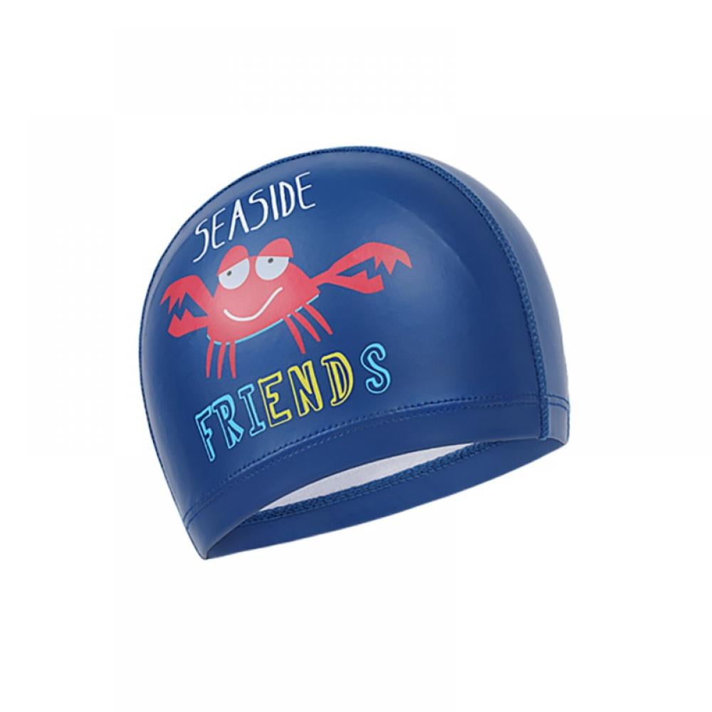 Kids Swim Caps for Kids, Children, Boys and Girls Aged 28, Baby Waterproof Bathing Caps for