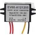 thumbnail image 4 of HUGFEGWE Convertisseur AC à DC, Régulateur de Tension AC 10-28V à DC 12V Module d'Alimentation Convertisseur de Tension (5A) CJB91-48645, 4 of 8