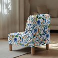 thumbnail image 5 of HELLHERO Blade Stretch Elastic Bottom Stain Protection Armless Accent Chair Protector Decorations Armless Accent Chair Cover for Armless Chair, 5 of 8