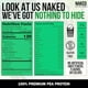 thumbnail image 4 of Naked Pea - 5LB 100% Pea Protein Powder from North American Farms - Unflavored Vegan Pea Protein Isolate - Plant Protein Powder, Easy to Digest - 76 Servings, 4 of 5