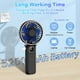 thumbnail image 3 of Ventilador portátil de mano CRISLEX 5200 mAh recargable 22H, 3 of 6