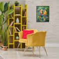 thumbnail image 4 of Stupell Industries Bohemian Rainforest Parrot Branch Black Framed Giclee Art, 16 x 20, by Ramona Murdock, 4 of 8