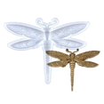 WINDLAND Embossed Dragonflies Pendant Silicone Mold Handmade Epoxy ...