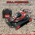 thumbnail image 6 of Landshark 1:16 Scale All Terrain RC Car, 4WD Electric Vehicle with 2.4 GHz Remote Control, Includes Controller and Rechargeable Battery, Red, 6 of 8