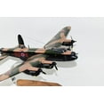 thumbnail image 6 of Avro Lancaster Model, RAF, WWII, Heavy Bomber, 1/68 Mahogany Scale Model, 6 of 8